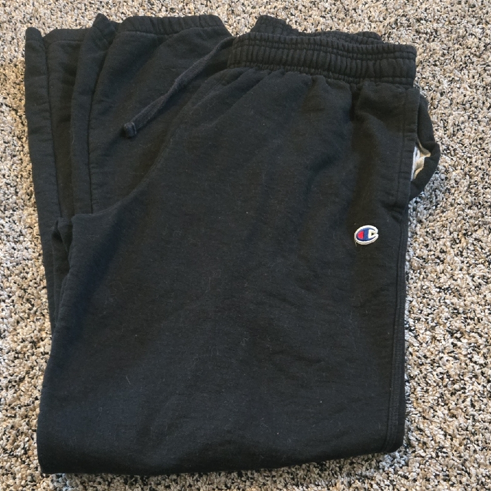 Champion Black Joggers for Men